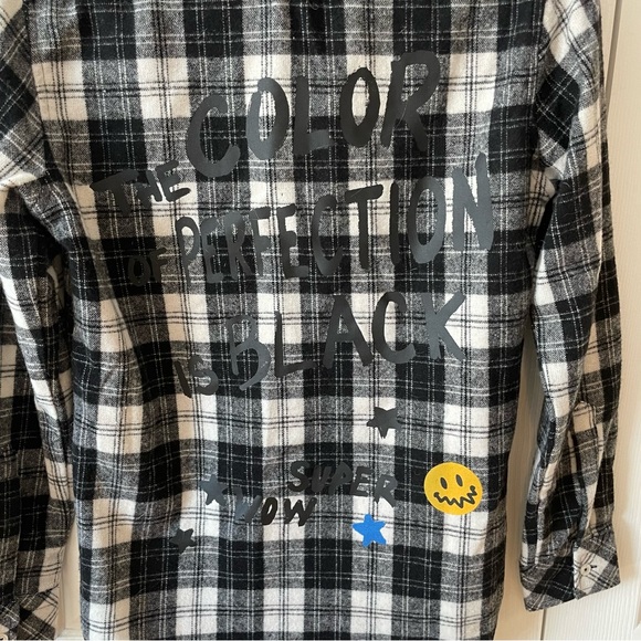 Fashion * Art plaid shirt size XS - Picture 4 of 12